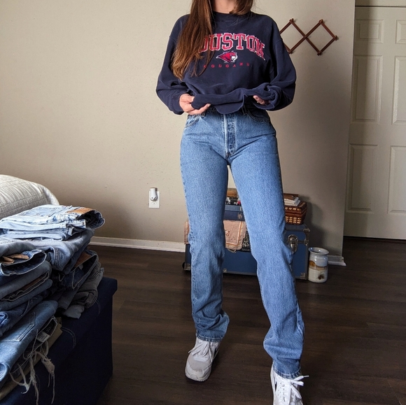 Levi's 501 Vintage Straight Leg Jeans 90s - Picture 4 of 16
